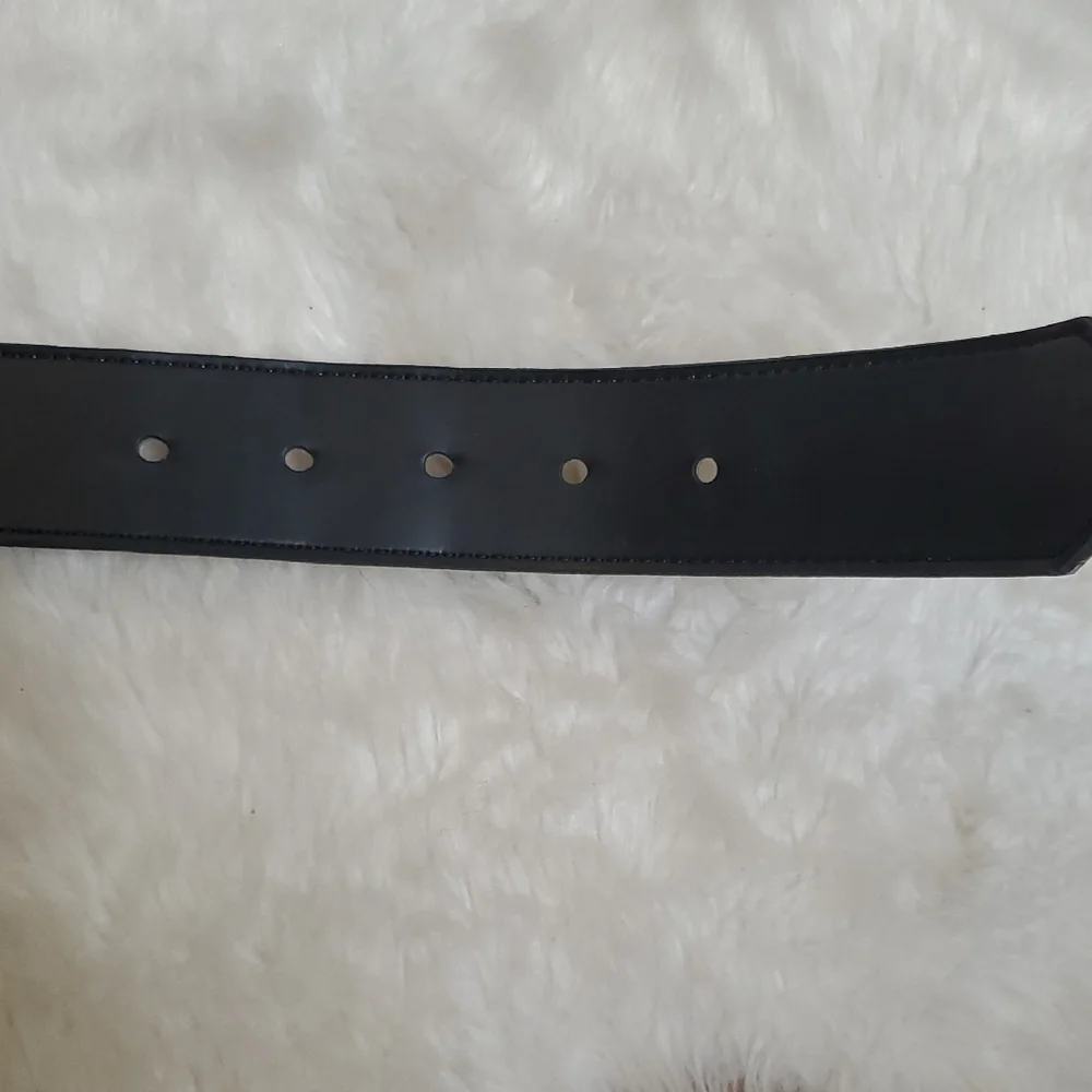 Vintage 90's Holographic Multicolor Patterned Women's Belt